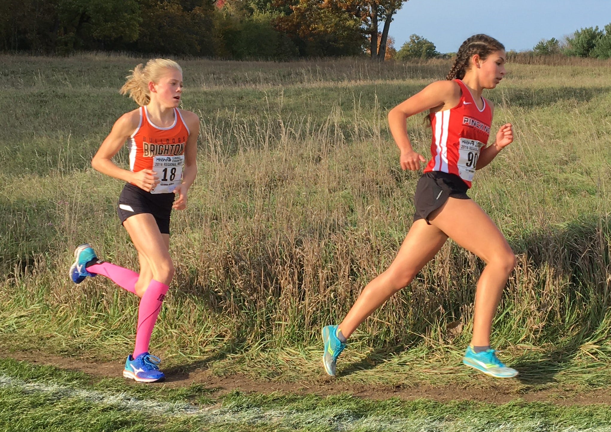 Top 5 girls cross country runners in 